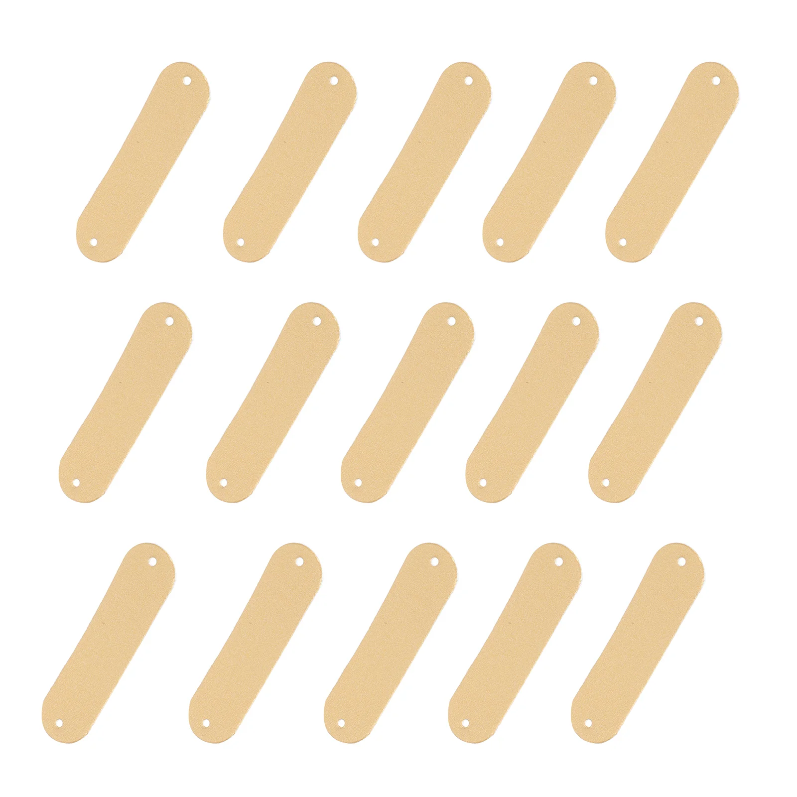 

100 Pcs Blank Label DIY Clothes Tag Apparel Sewing Accessories Jeans Clothing Labels Kits Handmade Sticker