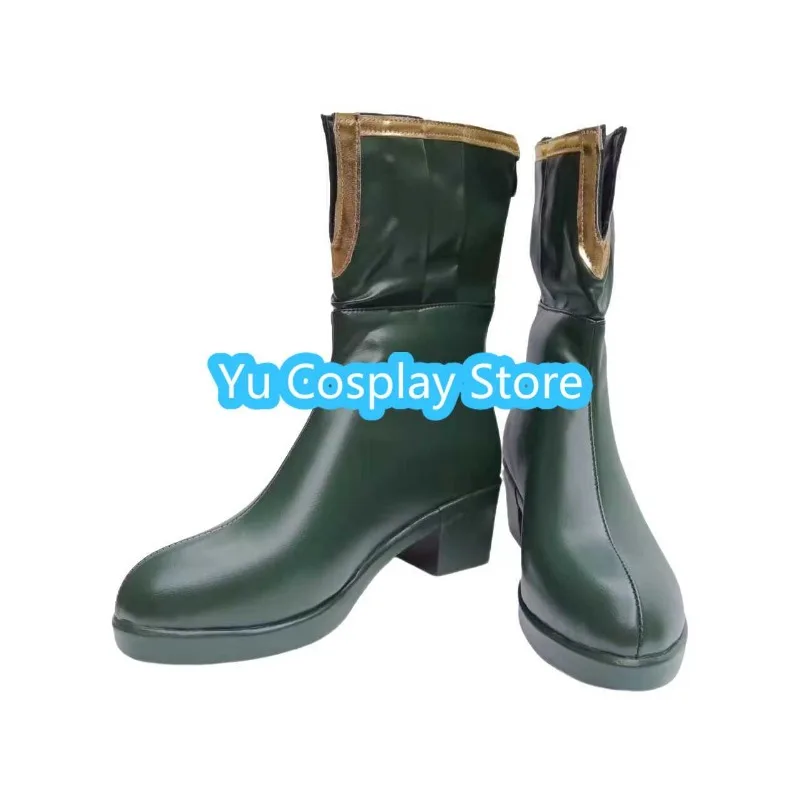 Yu-zapatos de Cosplay Xiaoyuan Meishu Sayaka, zapatos de Cosplay de Anime, botas, accesorios de disfraces de Halloween