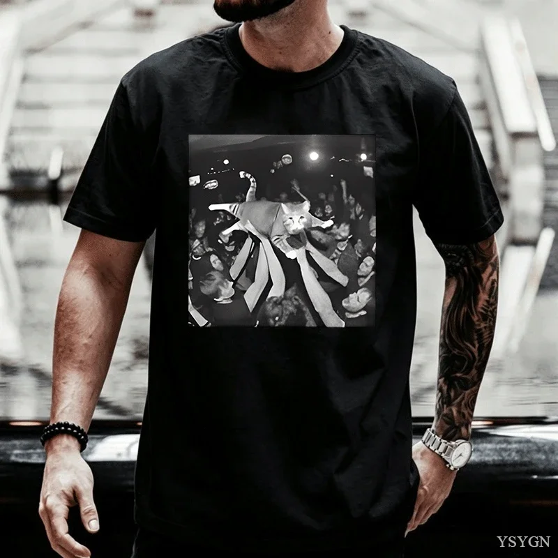 Ro Show Thirt Cute Surfing Tee Funny Gang Smoking T-Shirt Men Women Tees Short Sve High Quty Clothes 2026 New Model Short-sleeve