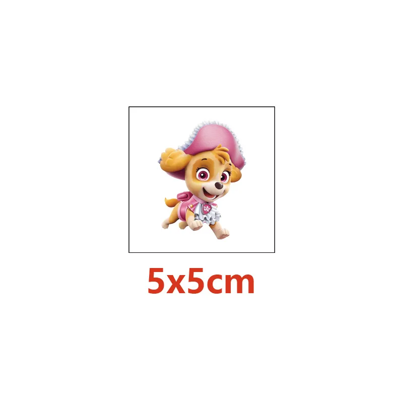 20pcs Paw Patrol Toys Tattoo Stickers Anime Pet Dog Model Doll Chase Marshall Rocky Cute Cartoon Children Stickers Gifts