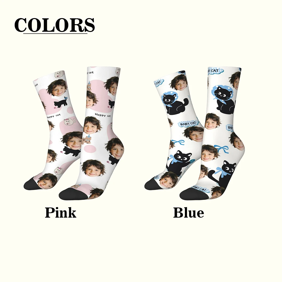 Custom avatar socks for men and women custom photo socks personalized picture socks photo socks personalized gifts