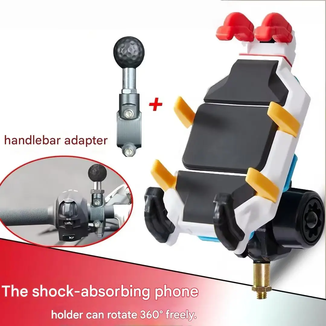 Fit FOR QJMOTOR SRK921RR SRK450RR  Modified Motorcycle Navigation Phone Holder Anti-shake Cell Phone Mount For Handlebar
