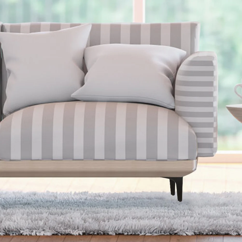 

4Pcs Furniture Support Legs Iron Metal Triangle Sofa Legs Replacement for Coffee Table Cabinet Dresser Stool Dresser Feet