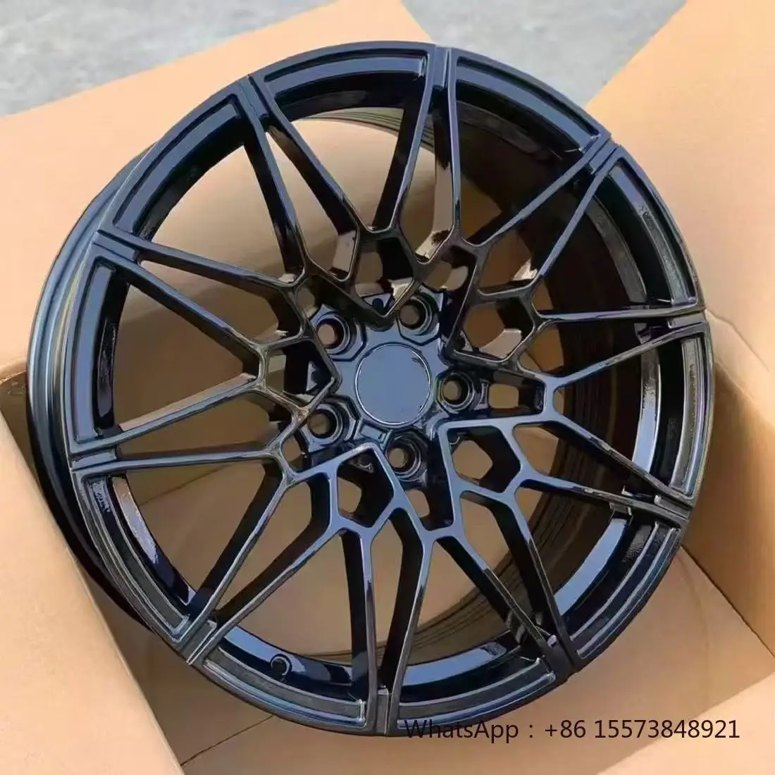 Rines Negros con Diseño Multirradio 5X112 5X120 para G20 G30 G80 330i M340i 540i M550i M2 F80 F90 E30 E36, Rines Forjados