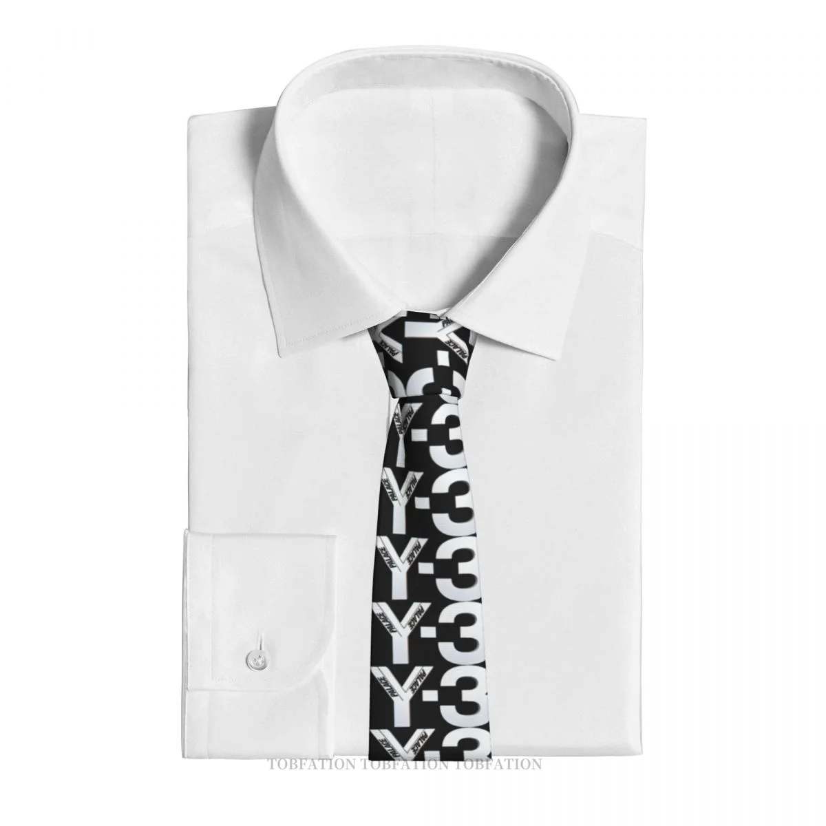 Yohjii-Yamamotoo 3y Paleis Mannen Stropdassen 3d Bedrukte Hiphop Street Business Bruiloft Feest Shirt Accessoires