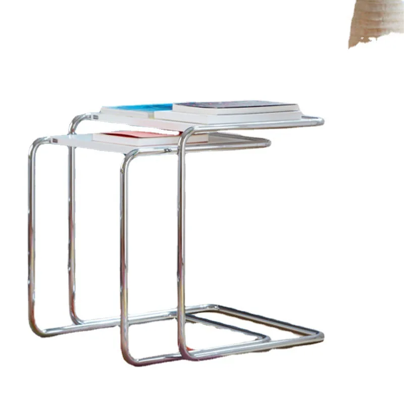 

Simple designer medieval coffee stainless steel cover, board sofa corner