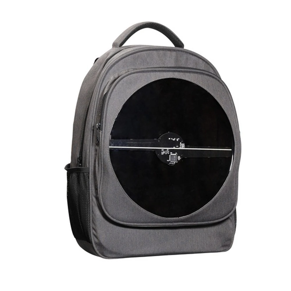 Fan Backpack Holographic Projector Light Emitting Diode Logo Holographic Light Player