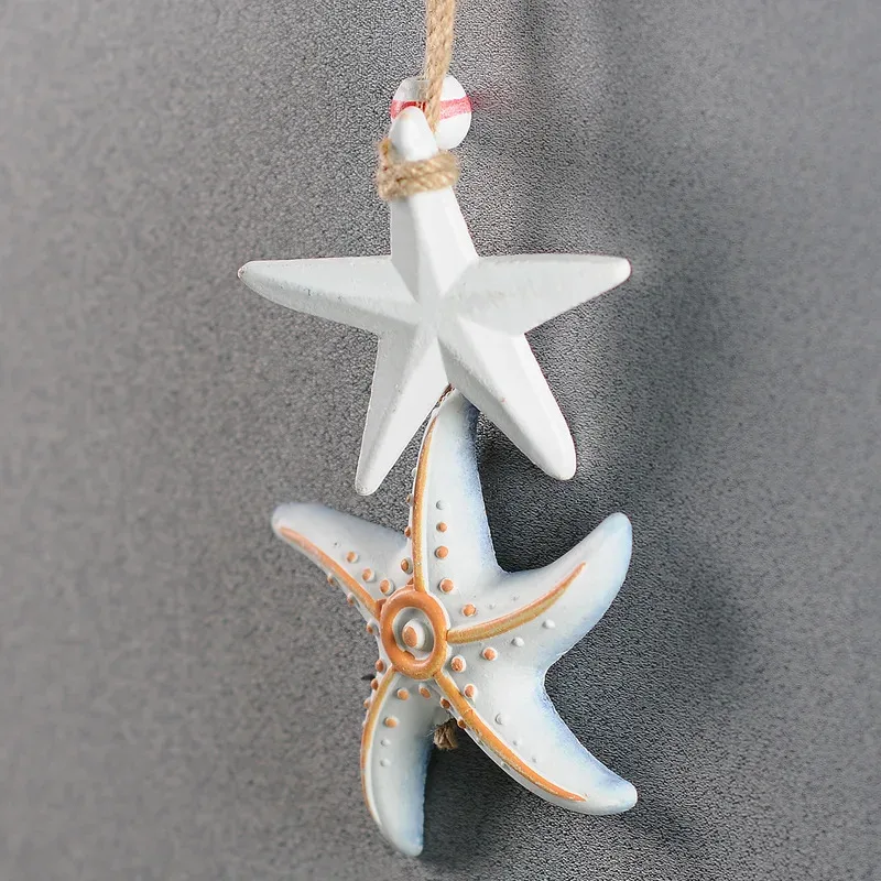 البحر الأبيض المتوسط الجدار الشنق فرس البحر/الأسماك/صدفة الزينة الإبداعية جدار الفن غرفة الأطفال ديكور بحري الشاطئ تحت عنوان ديكور