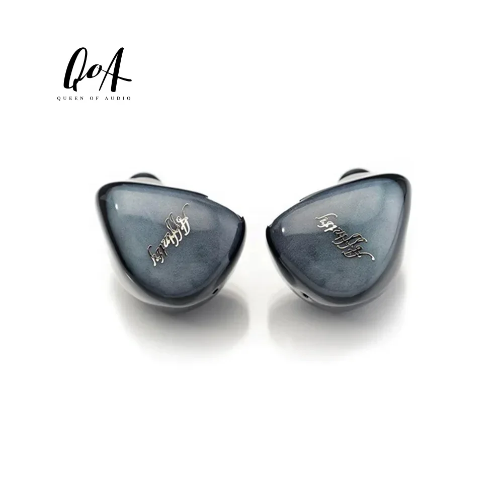 QoA مخصص المزدوج سائق سماعات السلكية 3.5 مللي متر الألعاب في الأذن سماعات Iem Hifi سماعات السلكية في الأذن سماعات لا هيئة التصنيع العسكري