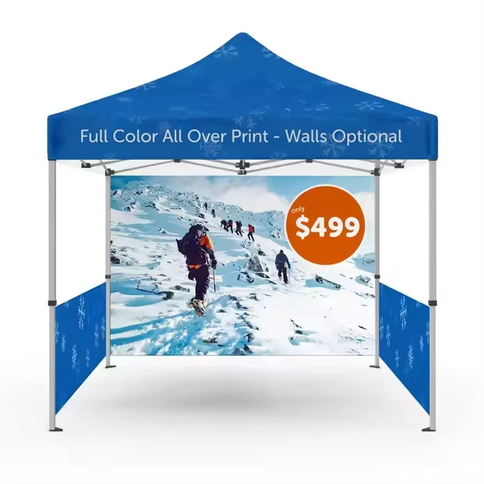 Dye Sublimation 3*3m tents, 40mm hexagonal 10X10 Pop up folding gazebo Tents