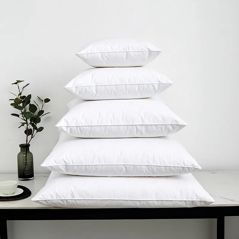 30*50 50*50 65*65 48*74 80*80cm Pillow core Simple Quality Hotel with Premium Soft Feather Alternative Filler Pillow 1Pc