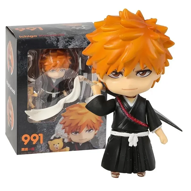 Bleach Kurosaki Ichigo Anime Figure Toshiro Hitsugaya Action Figure 991 Ichigo Kurosaki Figurine Collectible Model Doll Gift Toy