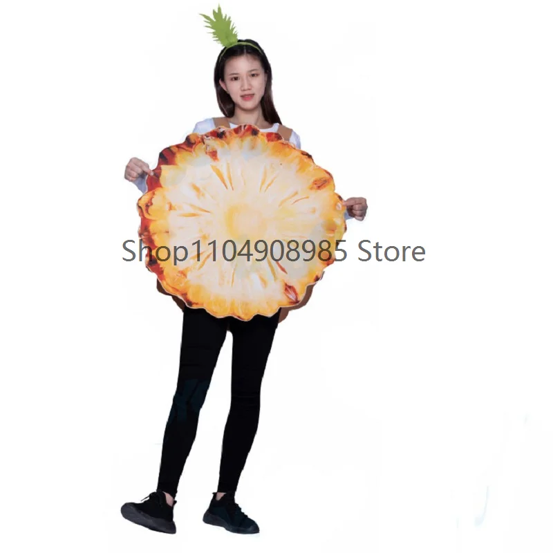 

Cosplay Pineapple Costume For Adult And Enfant Halloween Performance Fruit Carnival Party Cosplay Costume