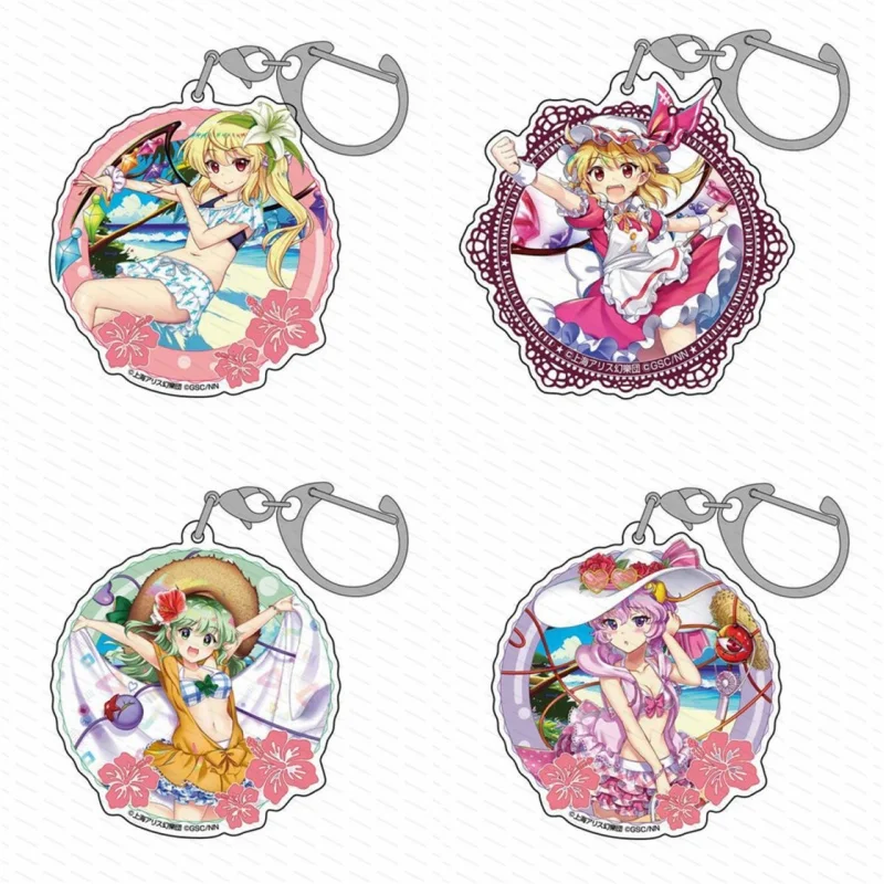 Акриловый-брелок-в-стиле-аниме-touhou-lostword-в-подарок-друзьям-украшение-для-рабочего-стола-подарок-на-день-рождения-аксессуары-для-сбора-6-см