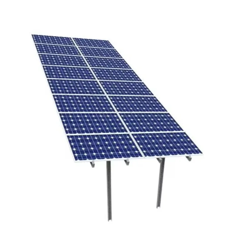 Adjustable Solar Panel Mounting Brackets Aluminium Roof Ground Screws for Flat Roofs Support - Detail 1
