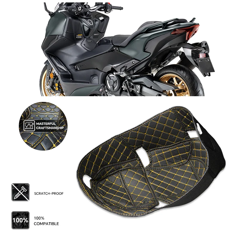 Motorcycle tmax xmax Storage Box Cargo Rear Trunk Cargo Liner Protector For TMAX530 TMAX560 XMAX400 XMAX300 XMAX125 XMAX250