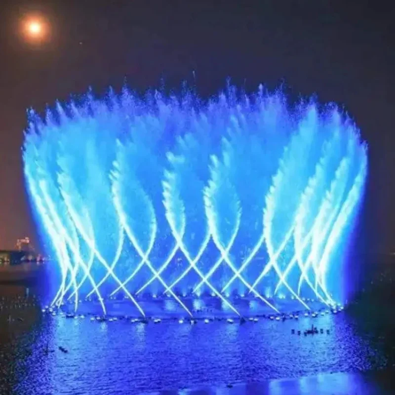 custom.Hot Musical Dancing Fountain Customized Programmed Graphical Fountain