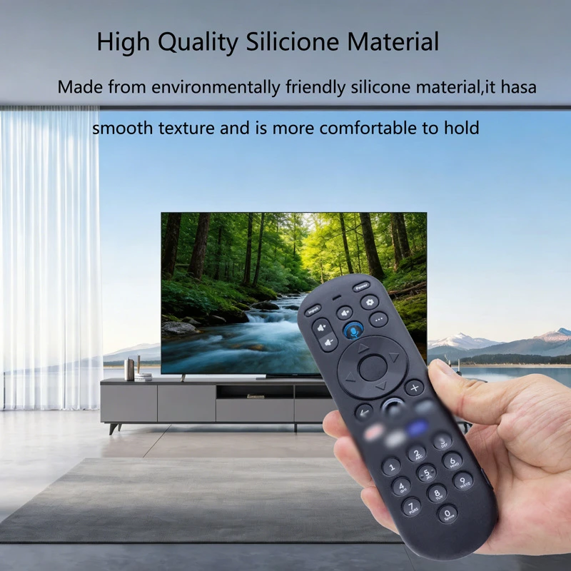 

FOR XUMO MG3-R34010 Remote Control Silicone Case In 5 Solid Colors Luminous Thickened Protective Cover For TV Remote Controls