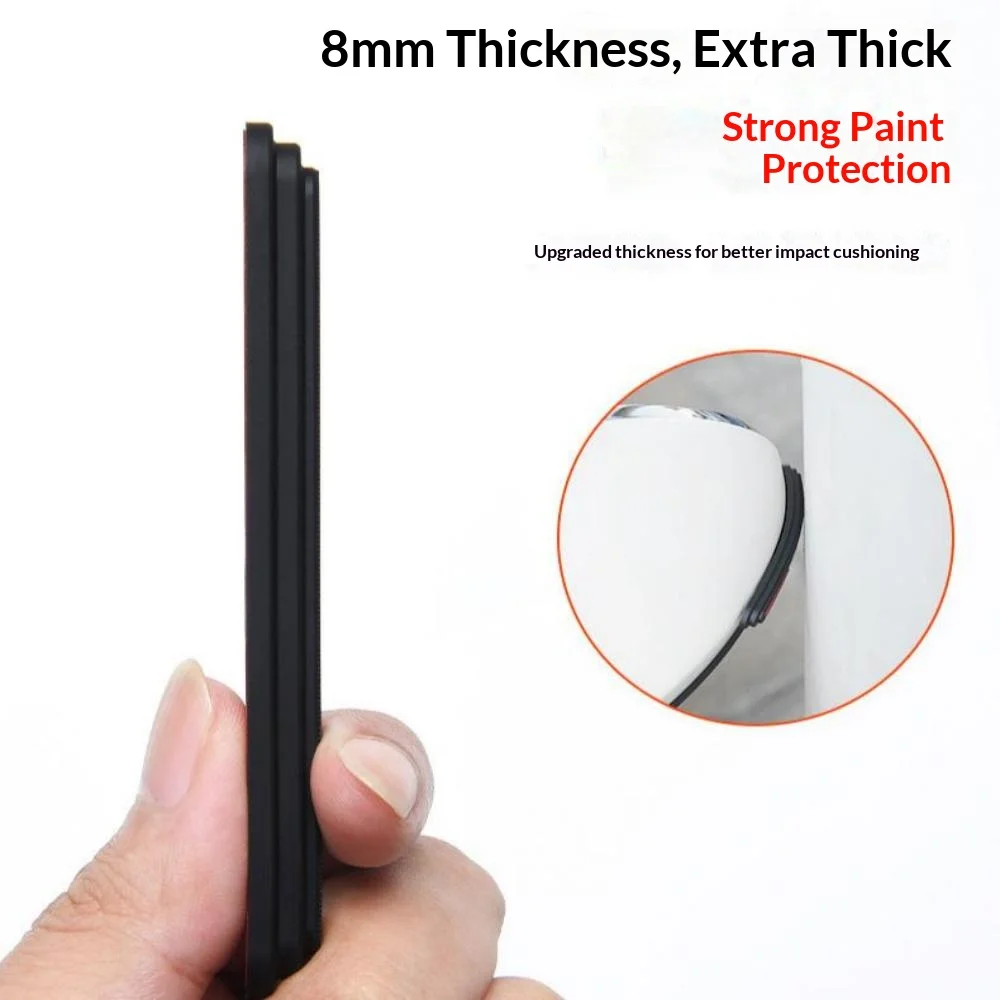 Tira Anticolisión de 3 Colores para Puerta de Coche, Adhesivo Protector Decorativo Resistente a Arañazos para Espejo Retrovisor, Protector de Apertura de Puerta de Vehículo