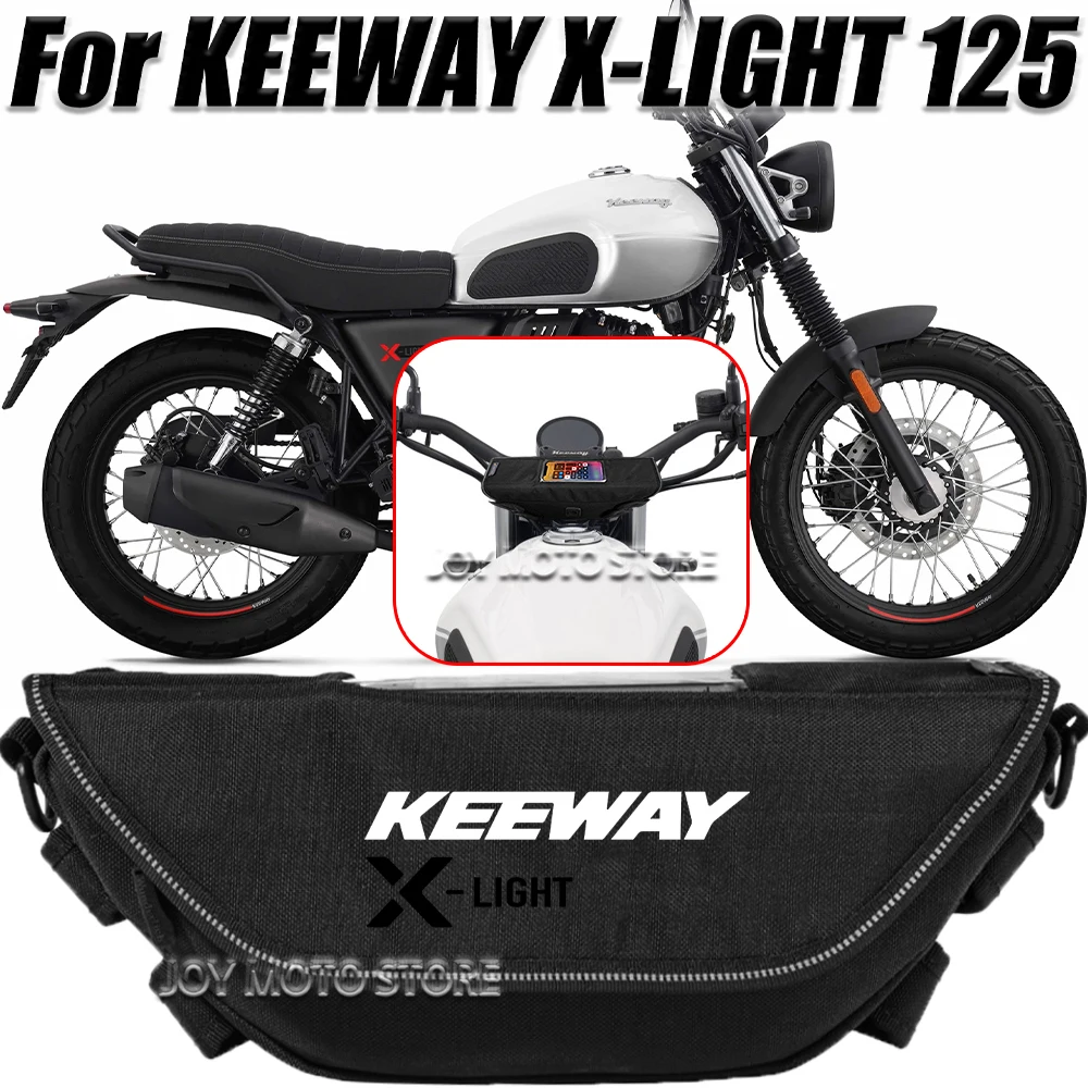 

For Keeway x-light 125 Motorcycle accessories tools bag Waterproof And Dustproof Convenient travel handlebar bag