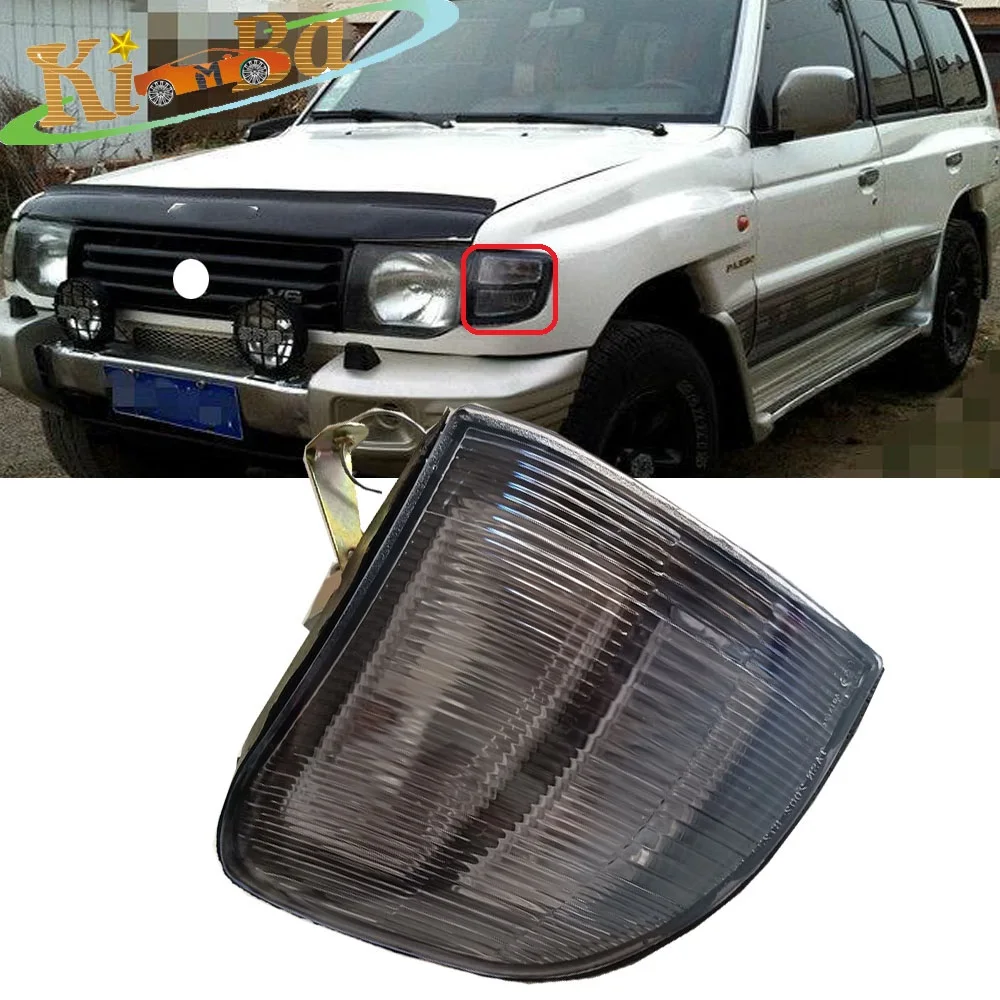 

KIMBA для Pajero V33 90-04 PAJERO 2 II Montero 1997-1999, габаритный фонарь передней фары, указатель поворота, боковой угловой сигнальный индикатор, лампа