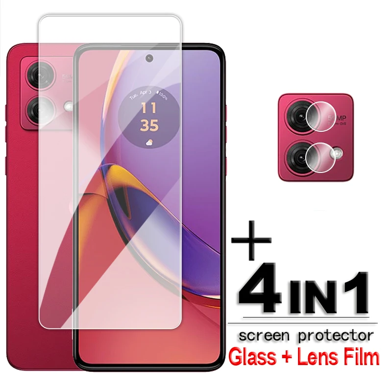 

For Motorola Moto G84 5G Glass For Moto G84 Tempered Glass 6.5 inch Transparent HD Screen Protector For Moto G84 Lens Flim