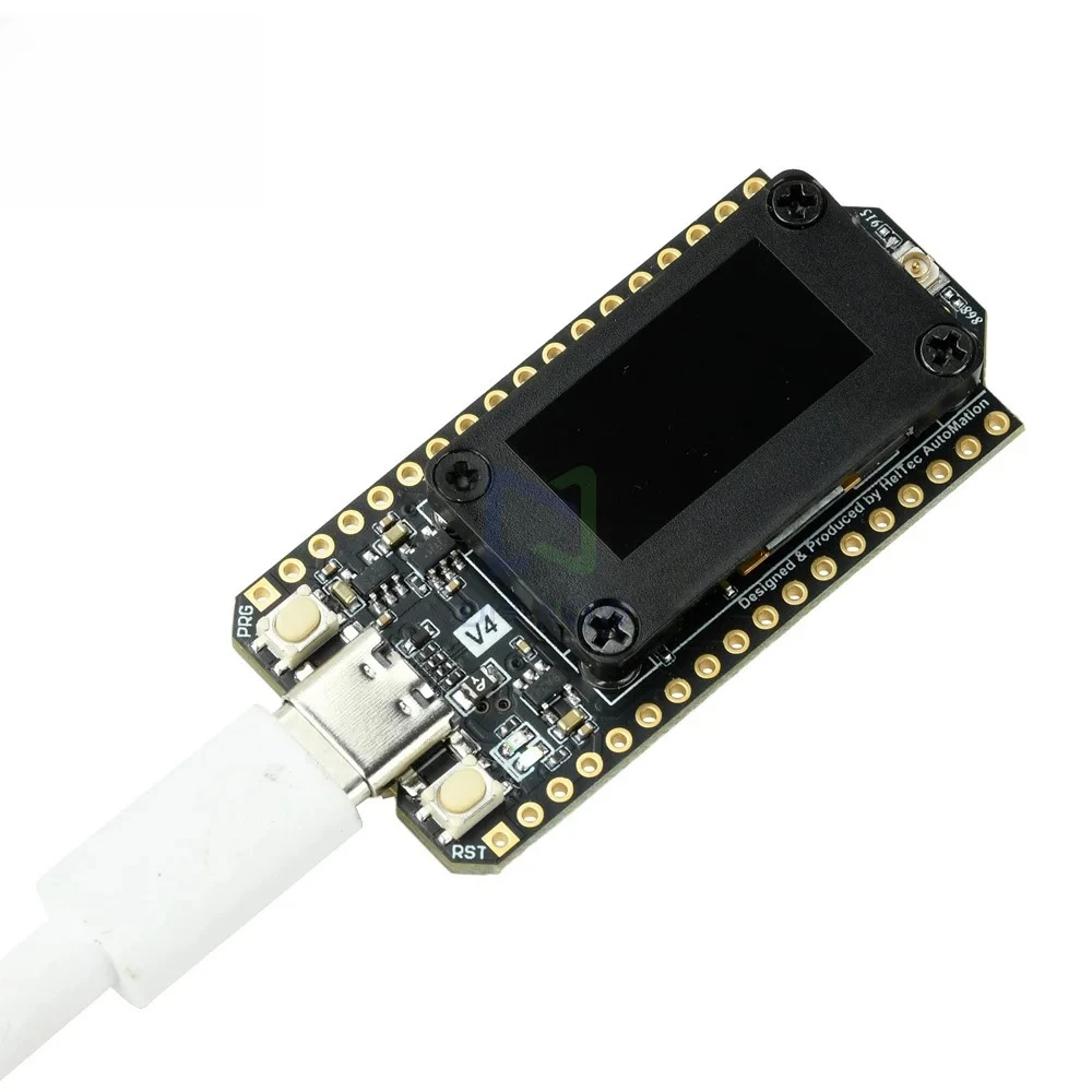 Heltec LoRa 32 V4 Meshtastic GPS ESP32 SX1262 0.96-inch OLED Solar Powered Development Board Mesh Network WiFi BLE Low Power