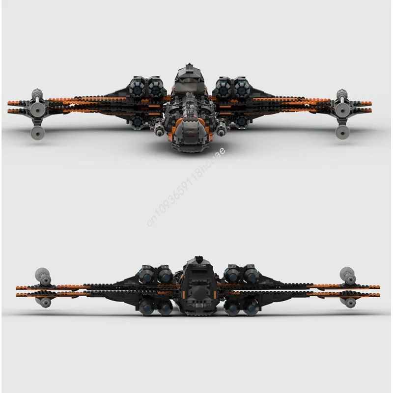 2955 قطعة MOC كورفيت كتلة قواطع ستار نموذج اللبنات لعبة الهندسة المعمارية التعليم الإبداعي هدية الكريسماس الطوب الاطفال #2