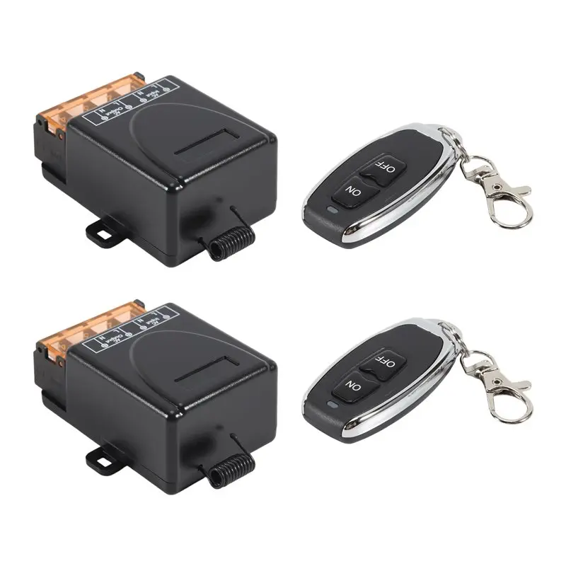 Superior AC 220V 30A 433Mhz 1CH Wireless Remote Control Switch RF Relay Receiver + On/Off Transmitter