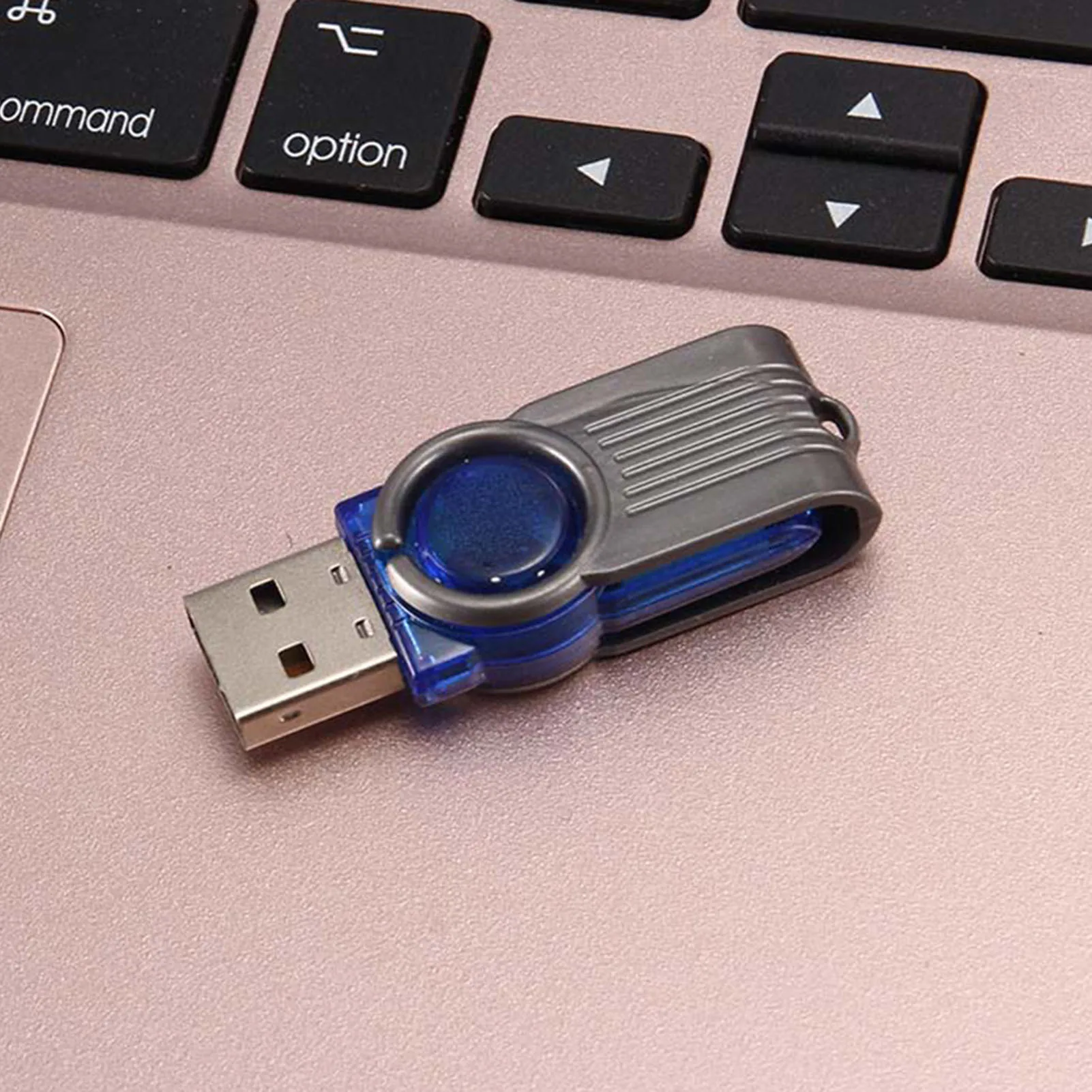 TF Flash Memory Card Reader Direct Reading Plug and Use Reader for Android Laptop Computer