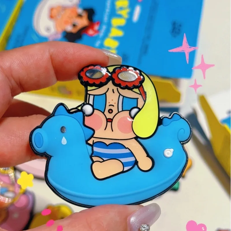 البوب مارت كريبيبي سلسلة صندوق أعمى وضع العطلة على مغناطيس الثلاجة مجموعة عصرية تذكارية لعبة عصرية الديكور هدية عيد ميلاد #3