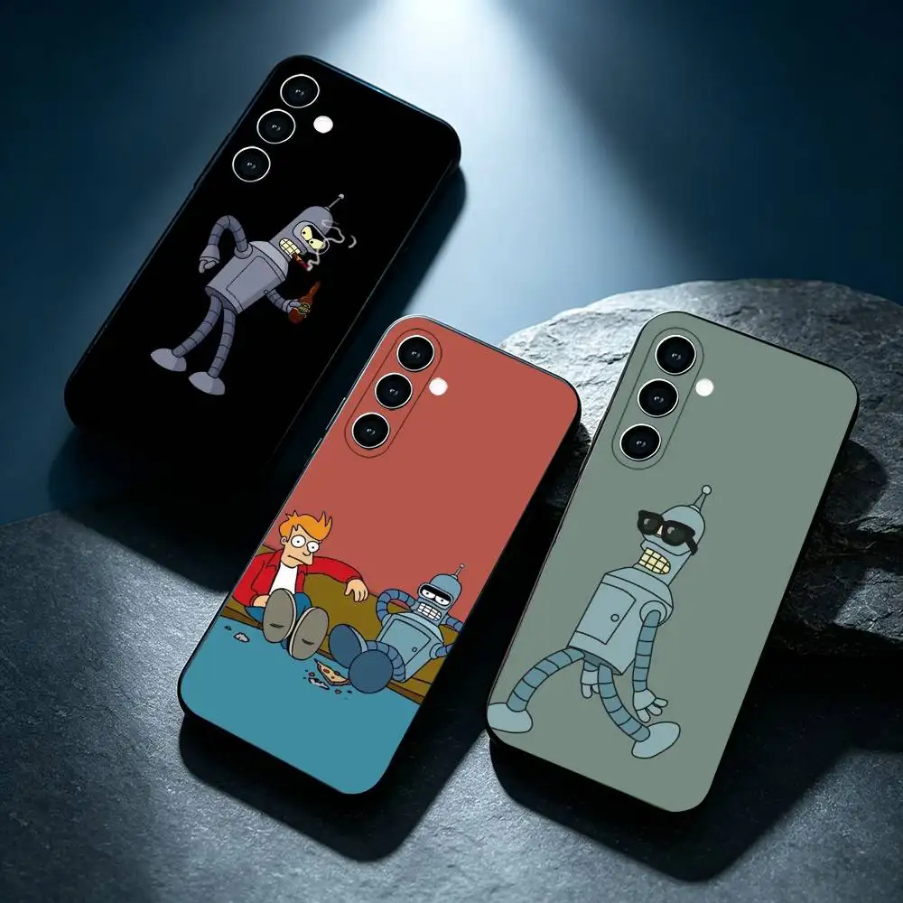 Futurama Bender Fashion Phone Case coque Cover For Samsung Galaxy A12 22,32,52,53,71,73, Note9,10,20 Ultra