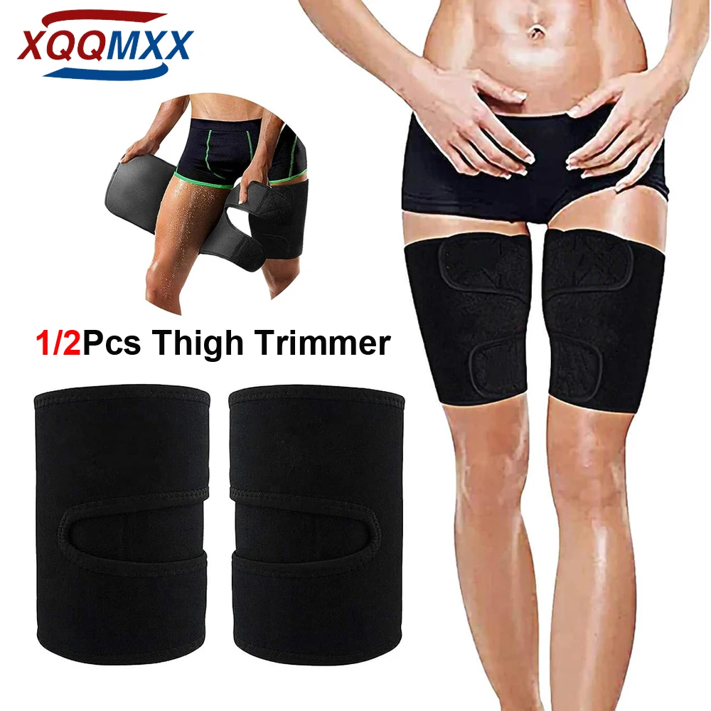 

XQQMXX 1/2Pcs Hamstring Compression Sleeve for Women and Men Thigh Hamstring Compression Sleeves for Leg Thigh