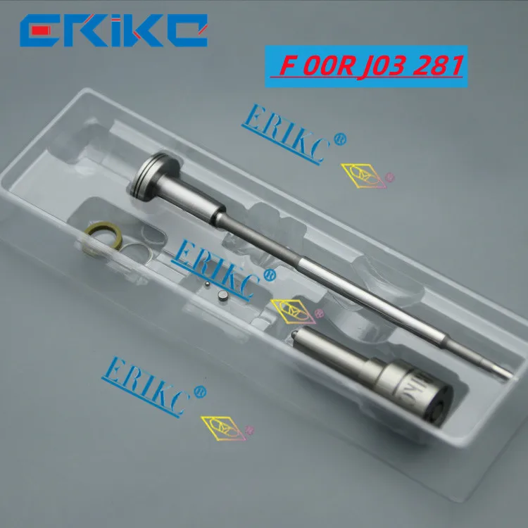 

Diesel Injector Repair Kit F 00R J03 281 Nozzle DLLA150P1622 Valve F 00R J01 657 for 0445120078 0445120393 00986AD1014