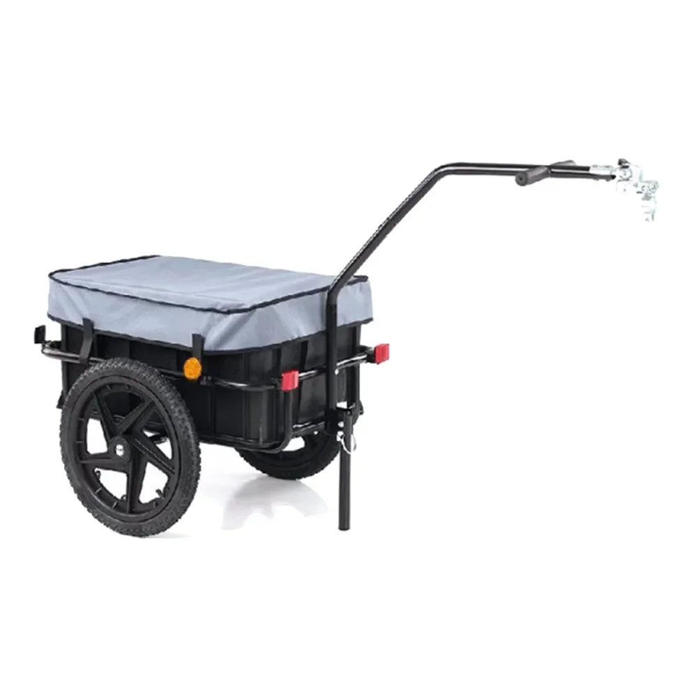 TC3003 Bike Trailer Bicycle Cargo Trailer Bike Cargo With Fast Easy Quick Attaching Release Removing Hitch For Luggage Transport