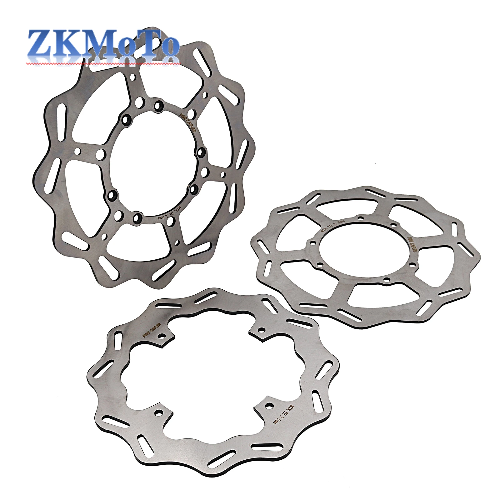 270mm 260mm 240mm Front Rear Brake Disc Rotor For Honda CRF250X CRF450X 2004-2021 CRF250R CRF450R 2002-2021 CRF250RX CRF450RX