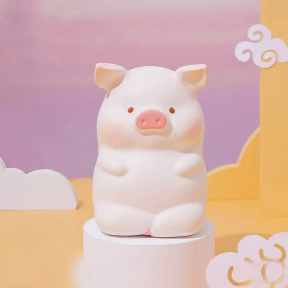 

Lying Down Pig Vent Squeezing Toys TPR Relaxed Cute Animal Squeezing Toy Slow Rebound Soft 3D Sensory Toy Office Workers