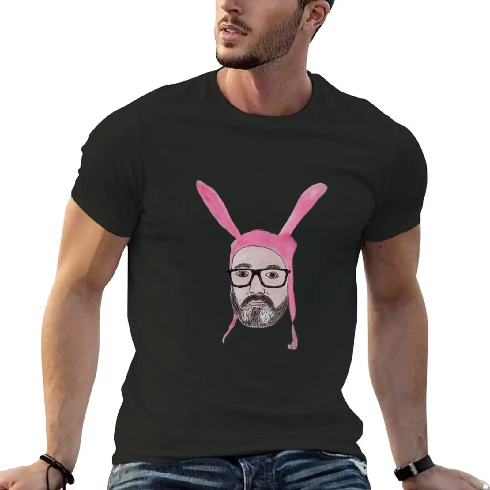 Rabbit Dave T-Shirt oversized t shirt tees shirts graphic tees compression shirt men