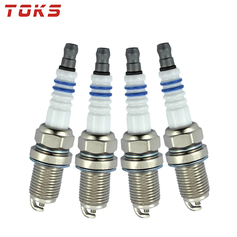 4pcs +8 FR7DC+ 7955 Normal Spark Plug For Dodge Volvo Kia Chrysler Plymouth Infiniti Suzuki 0242235666