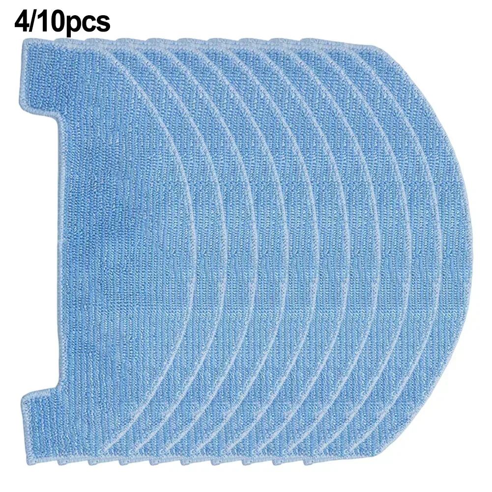 4/10 Packs Mop Cloth For For R80 Base Vacuum Cleaner Parts Replacement Mop Cloths Sweeping Cleaning Tool