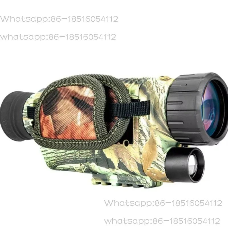Monocular night vision high definition high resolution sensitivity vision