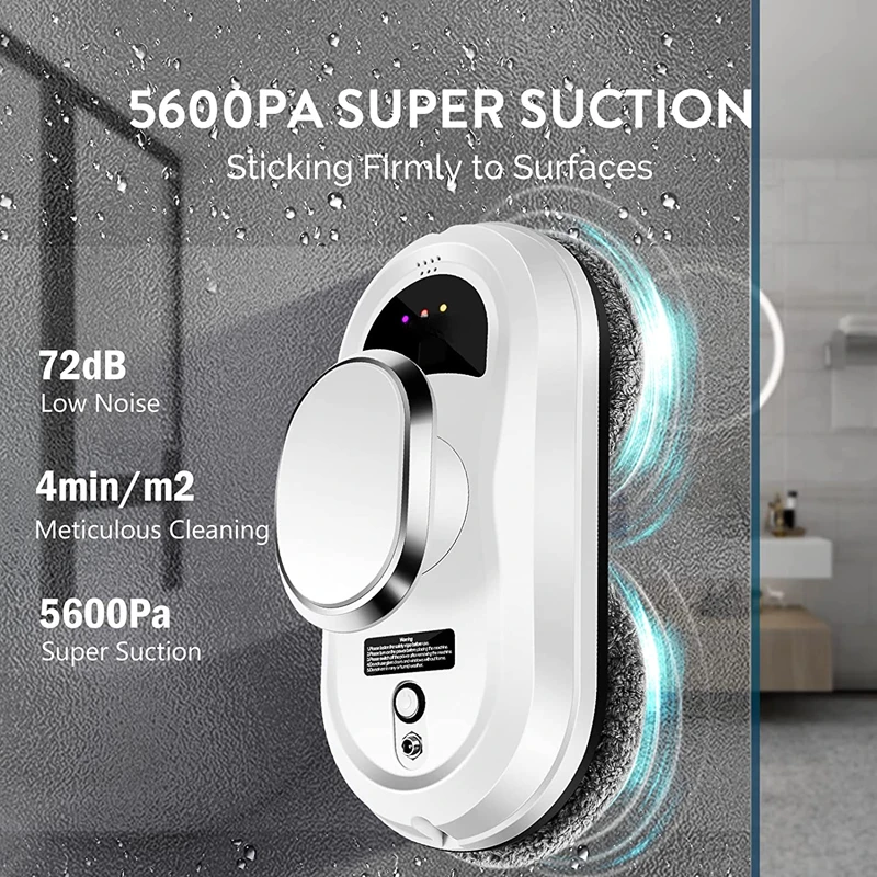 Electric Window Cleaning Robot Vacuum Cleaner Glass limpiacristales Remote Control Water Spraying Window Cleaning Device