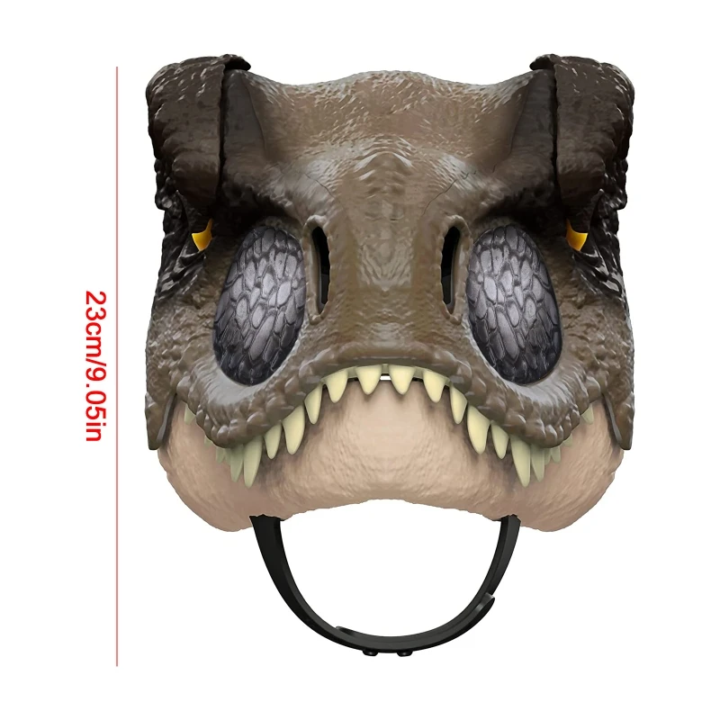 Movable Dinosaur Mask with Opening Jaw Tyrannosaurus Rex Masks Birthday Gift
