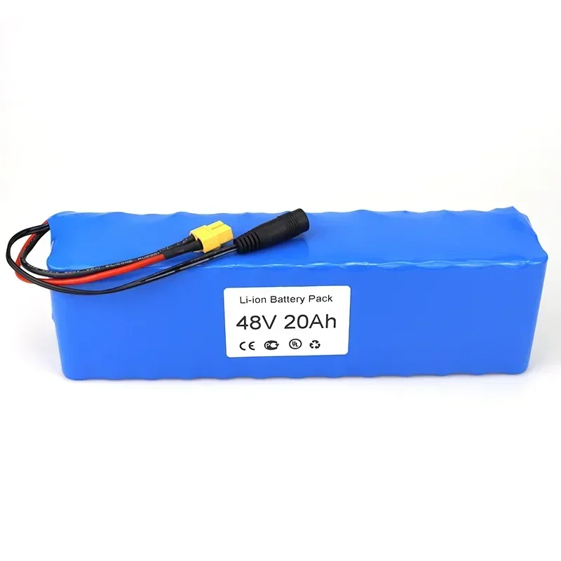 Hot High Capacity E-bike Battery 48V 20Ah Li-ion Battery Pack 13S3P E-Bike XT60 Connector And BMS