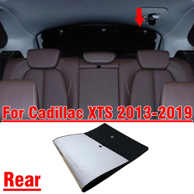 

For Cadillac XTS 2013-2019 Rear Windshield Privacy Thick Interior Sunshade Cover