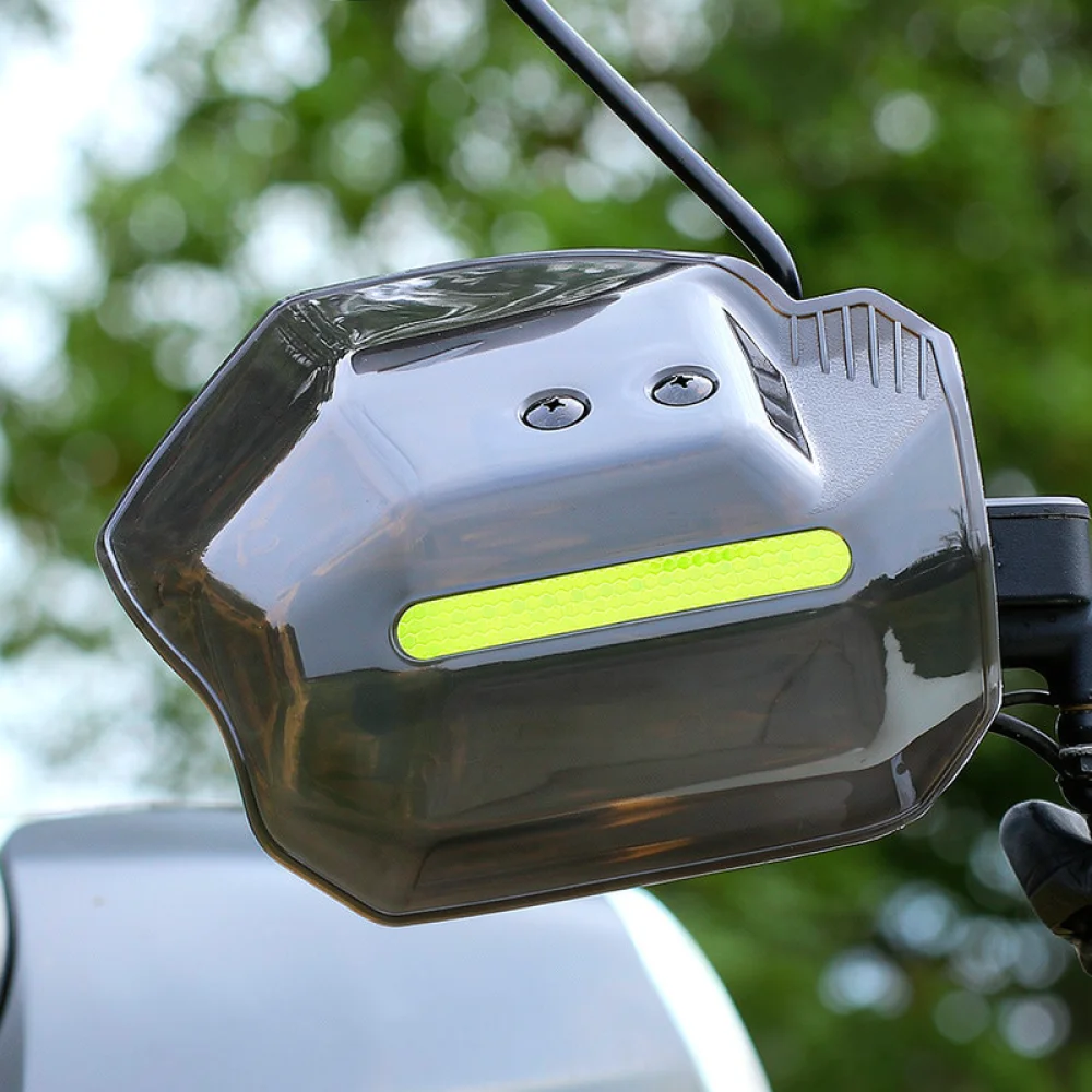Motorcycle Handlebar Hand Guards Windproof Rainproof Protector For TVR Scooter Ebike Universal Hand Shield Deflector Shield
