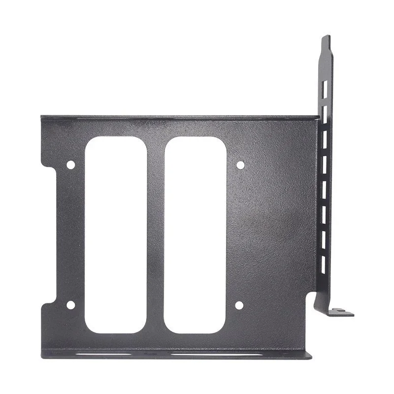 Desktop computer case graphics card PCI bracket 2.5 inch SSD solid 3.5 inch mechanical hard disk expansion bracket