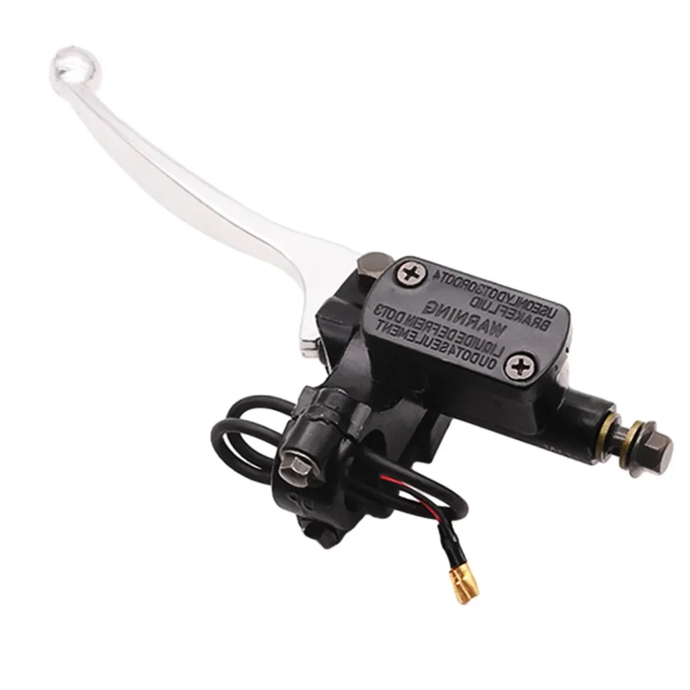 

Bike Parts Brake Lever 1PC Aluminum Alloy Ebike Hydraulic For Dirt PitBike ATV Scooter Buggy Go Kart Brand New