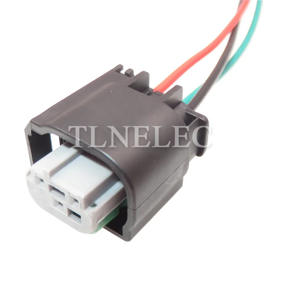 3 Pin Way Auto Tail Light Sealed Socket With Wires Car Throttle Low Current Wiring Cable Connectors For BMW 1J0972483 2-967642-1