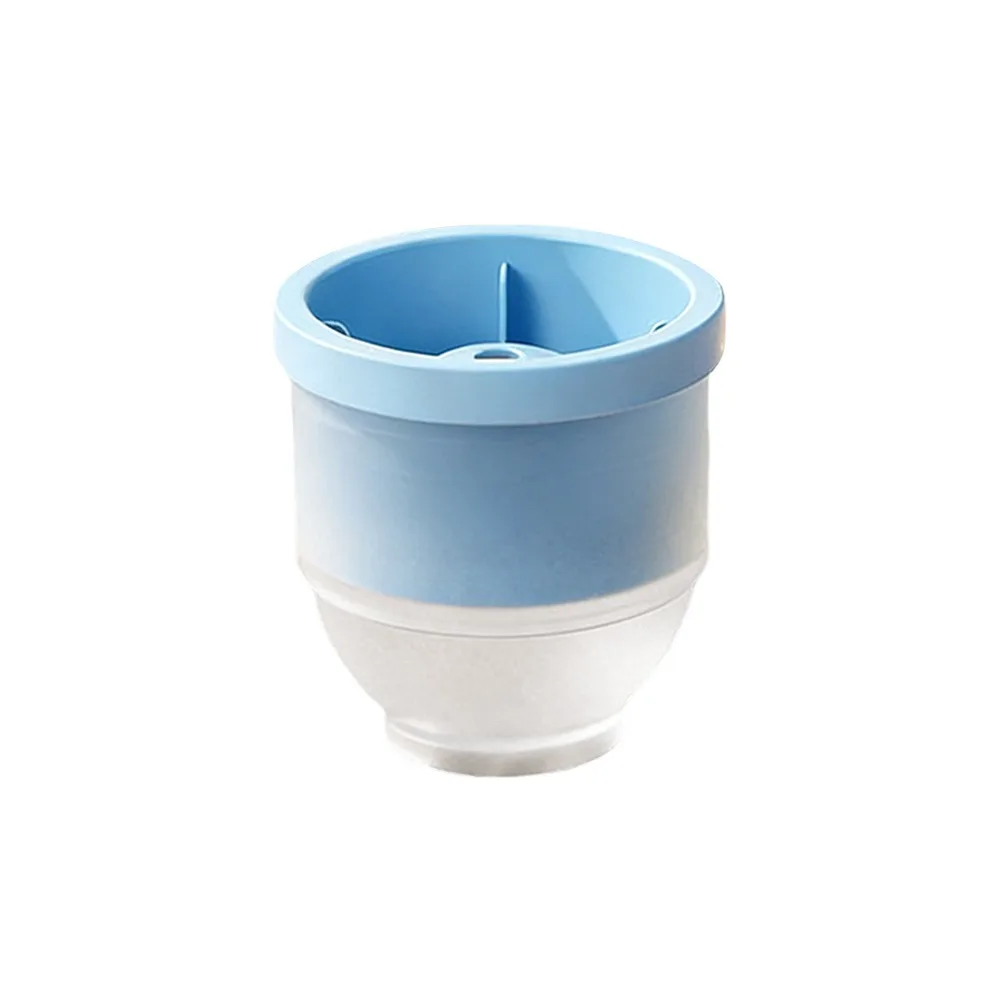 Mini Reusable Ice Ball Mold Spherical With Lid Ice Bucket Silicone Ice Cube Mold For DIY Ice Cream